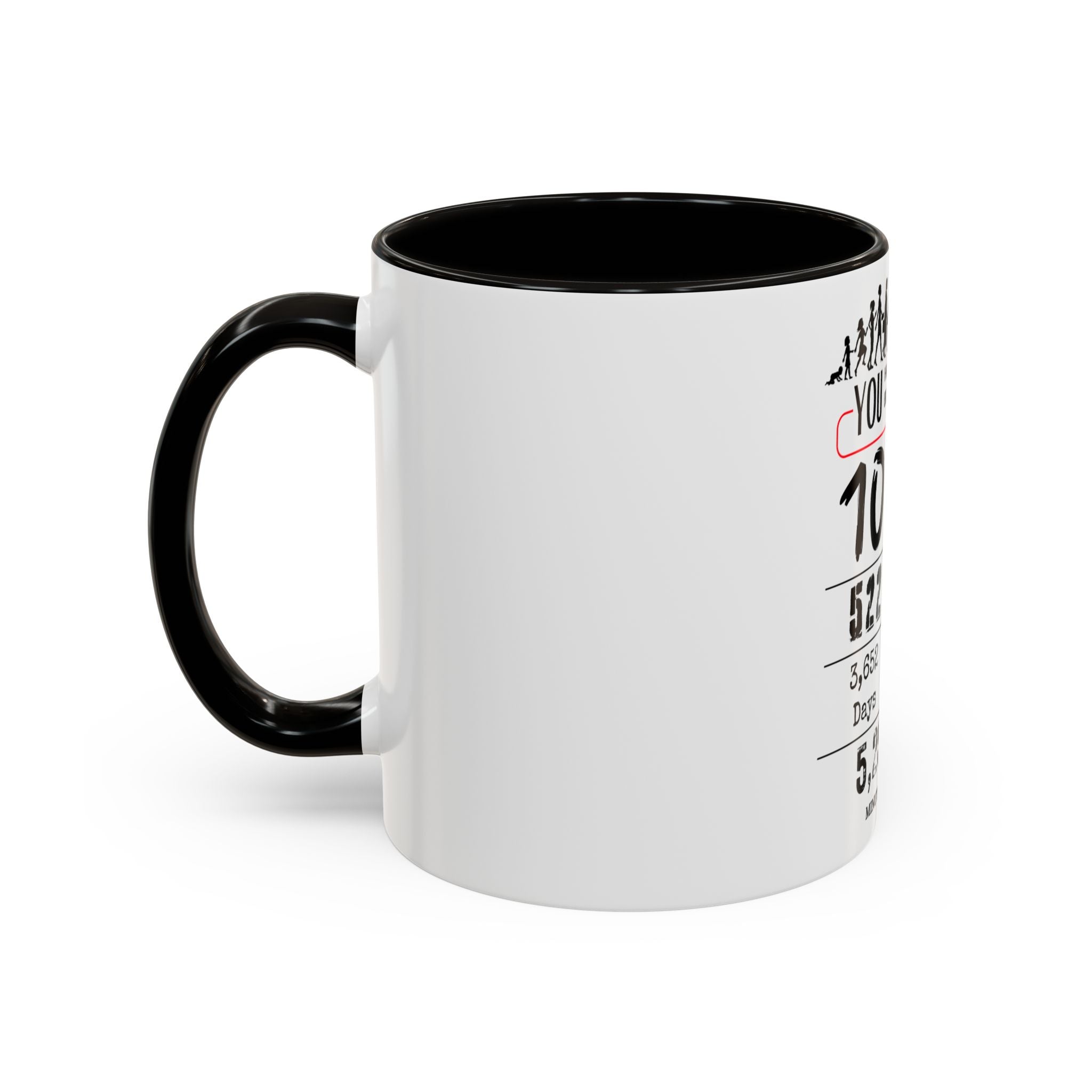 10th Birthday Two-Tone Coffee Mug, 11oz (US)