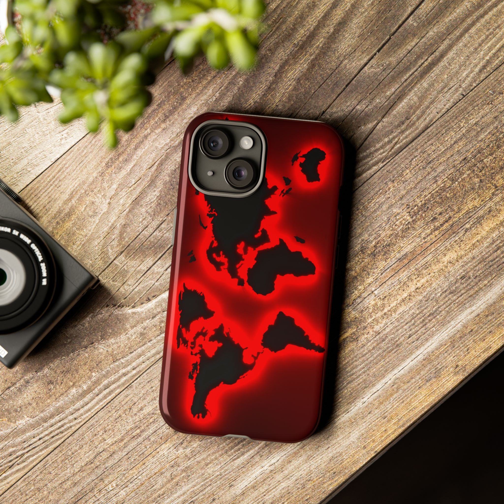 Tough Phone Cases, The World in your hands,