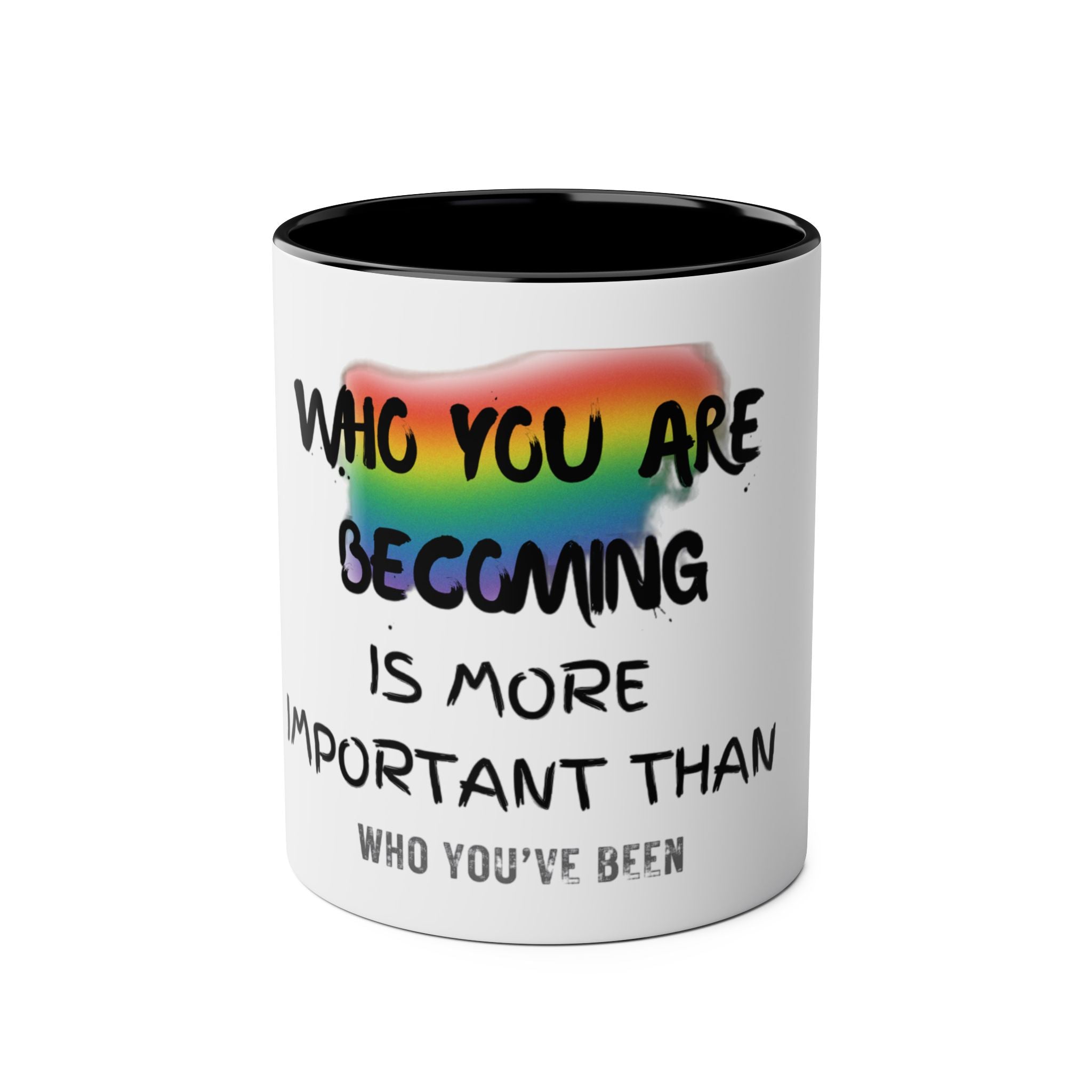 LGBT Two-Tone Coffee Mug, Gift, 7 Colors