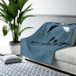 Be Different Sherpa Fleece Blanket — Inspirational Fish Design, Cozy Throw for Gifts & Home