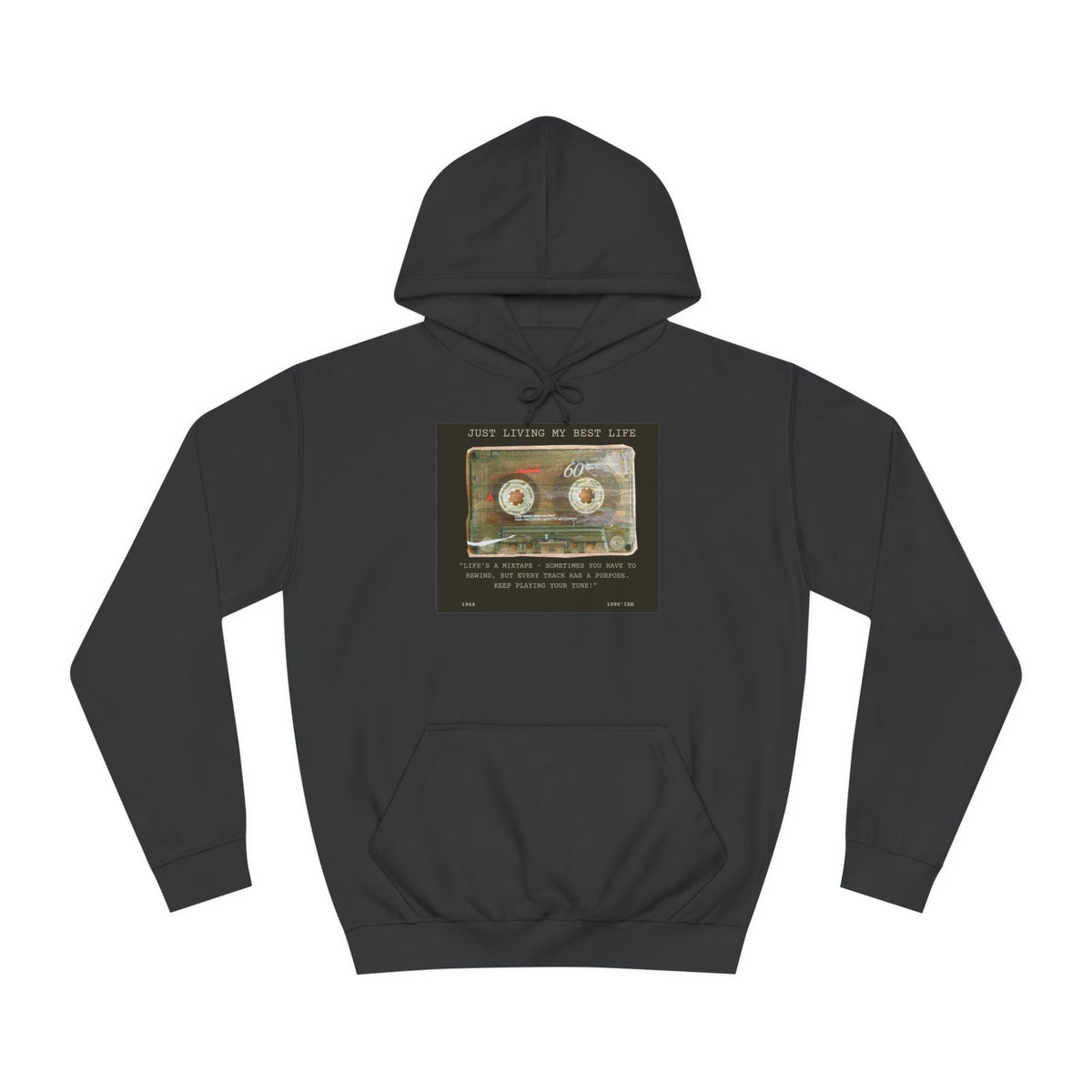 Vintage Cassette Tape Hoodie - Conscience Garment