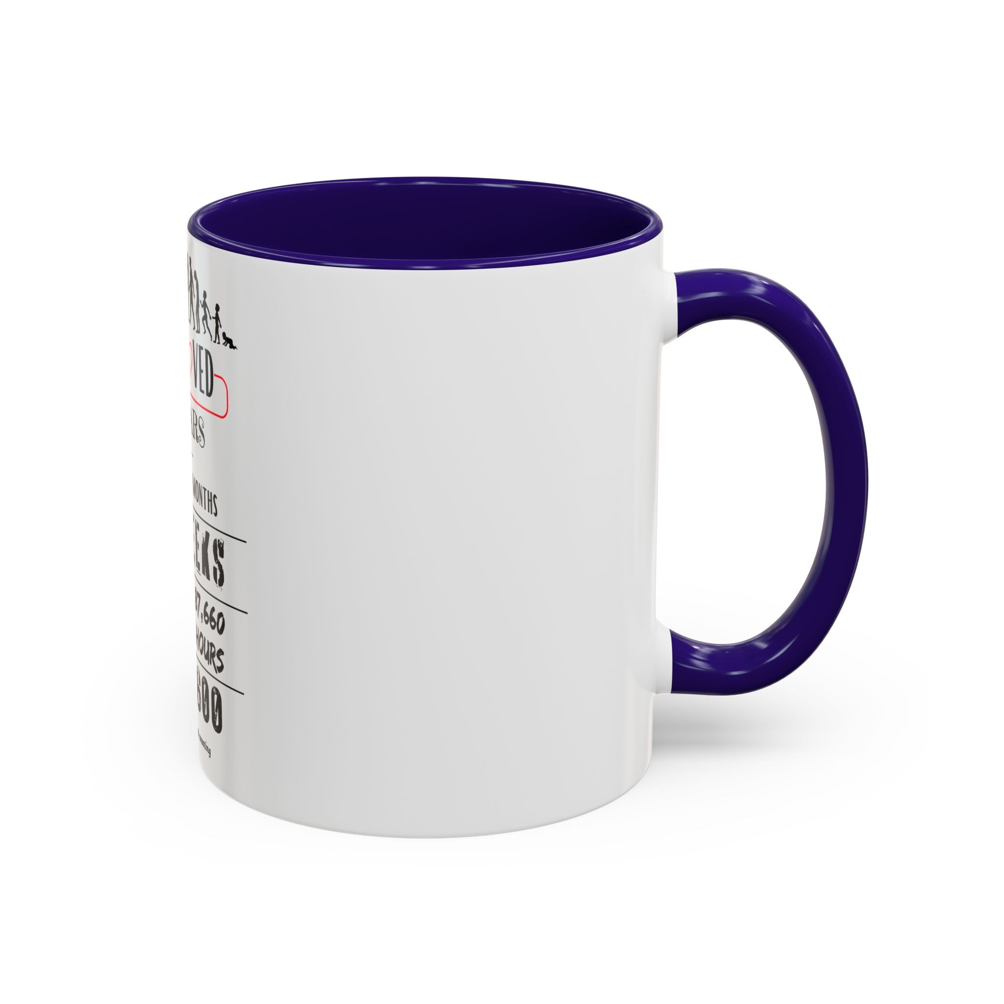 10th Birthday Two-Tone Coffee Mug, 11oz (US)