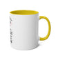 80th Birthday Two-Tone Coffee Mug, 11oz - Conscience Garment