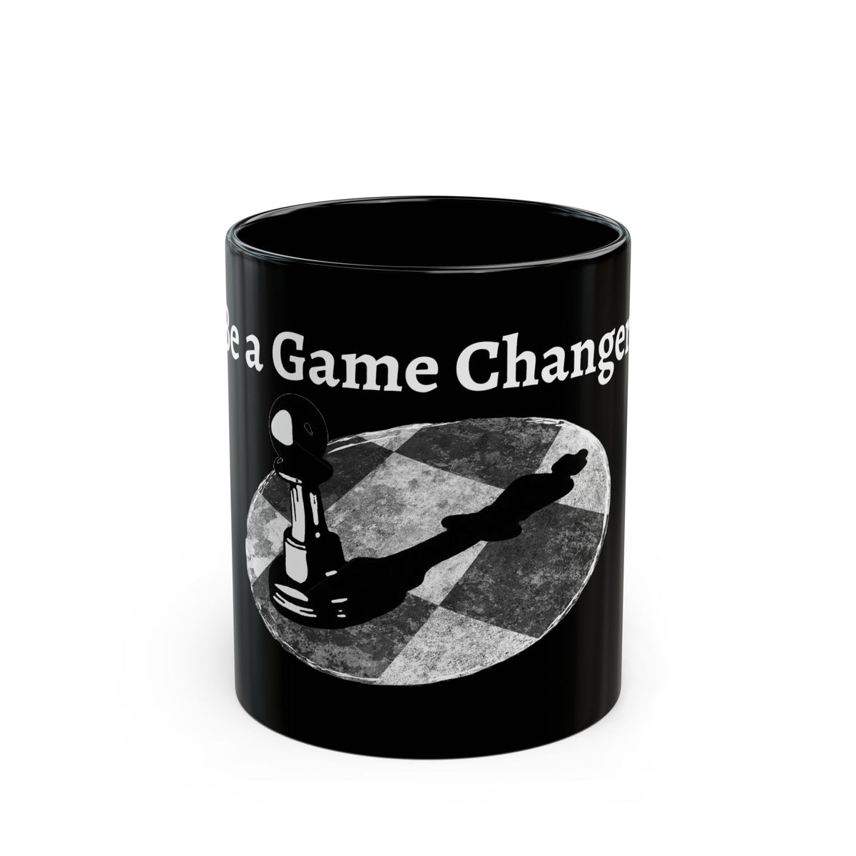 Black Chess Game Changer Mug – Chess Player Gift