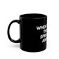 Black Mug - "When You Excel They Will Spreadsheet About You" Funny Office Coffee Cup for Excel Lovers