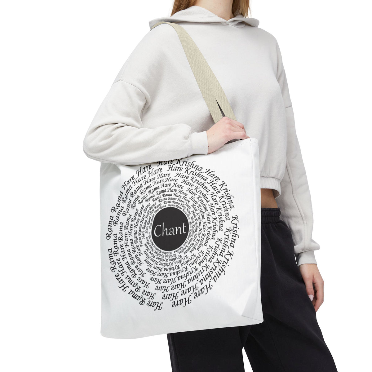Hare Krishna Chant Mantra Meditation Tote Bag