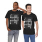 'Mistakes' Typography Black Tee