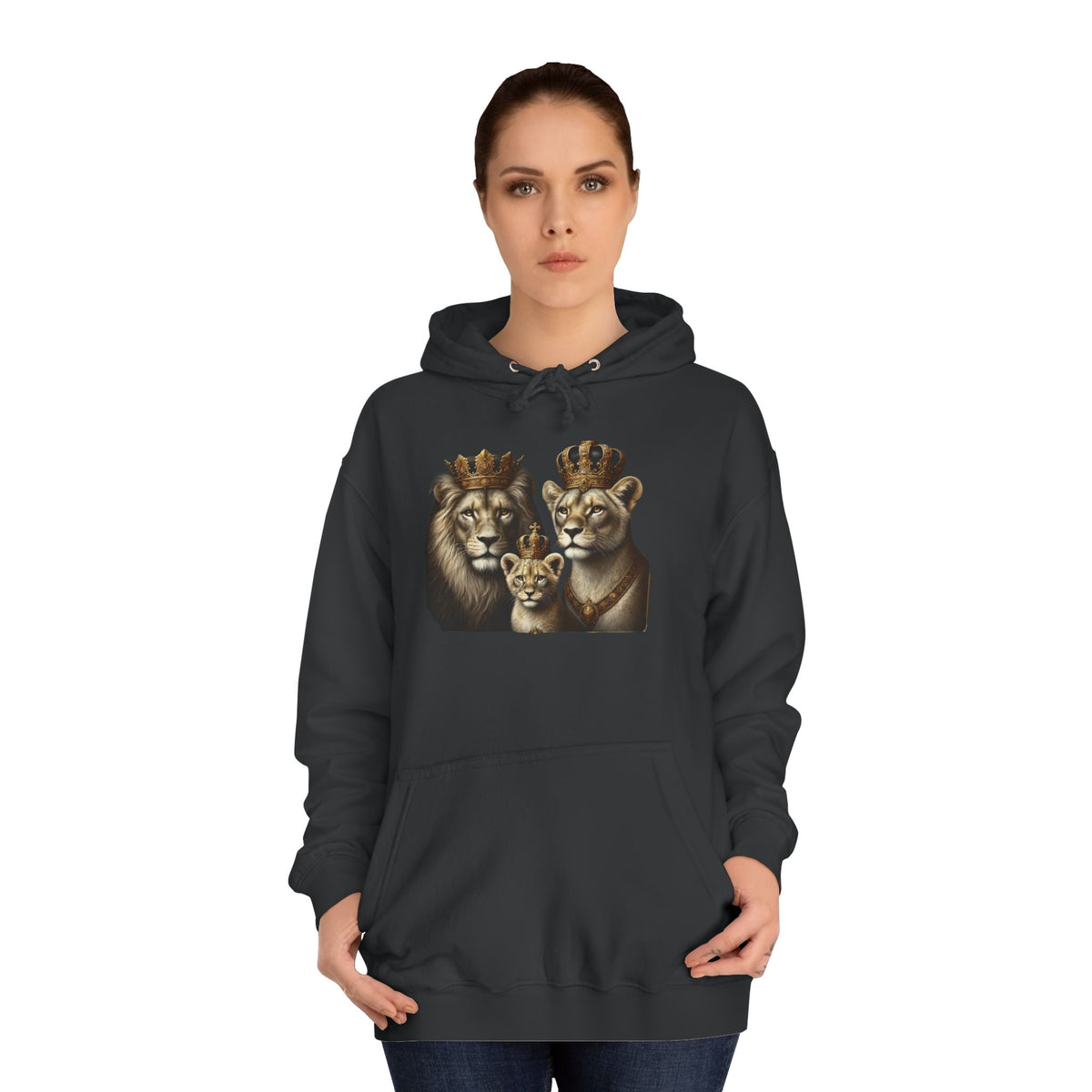 King of the Jungle Unisex College Hoodie - Conscience Garment