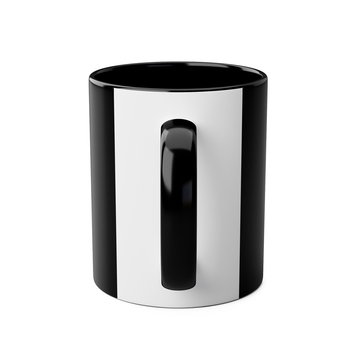 Inspirational Coffee Mug - IDEAS COME AFTER COFFEE, 11oz Two-Tone Mug - Conscience Garment