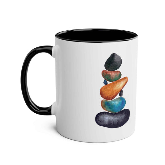 Find your Balance, Balancing Stones Coffee Mug