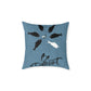 Be Different Fish Throw Pillow – Inspirational Nautical Accent Cushion