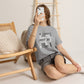 Mistakes Repeat Graphic Tee — Black Typographic T-Shirt