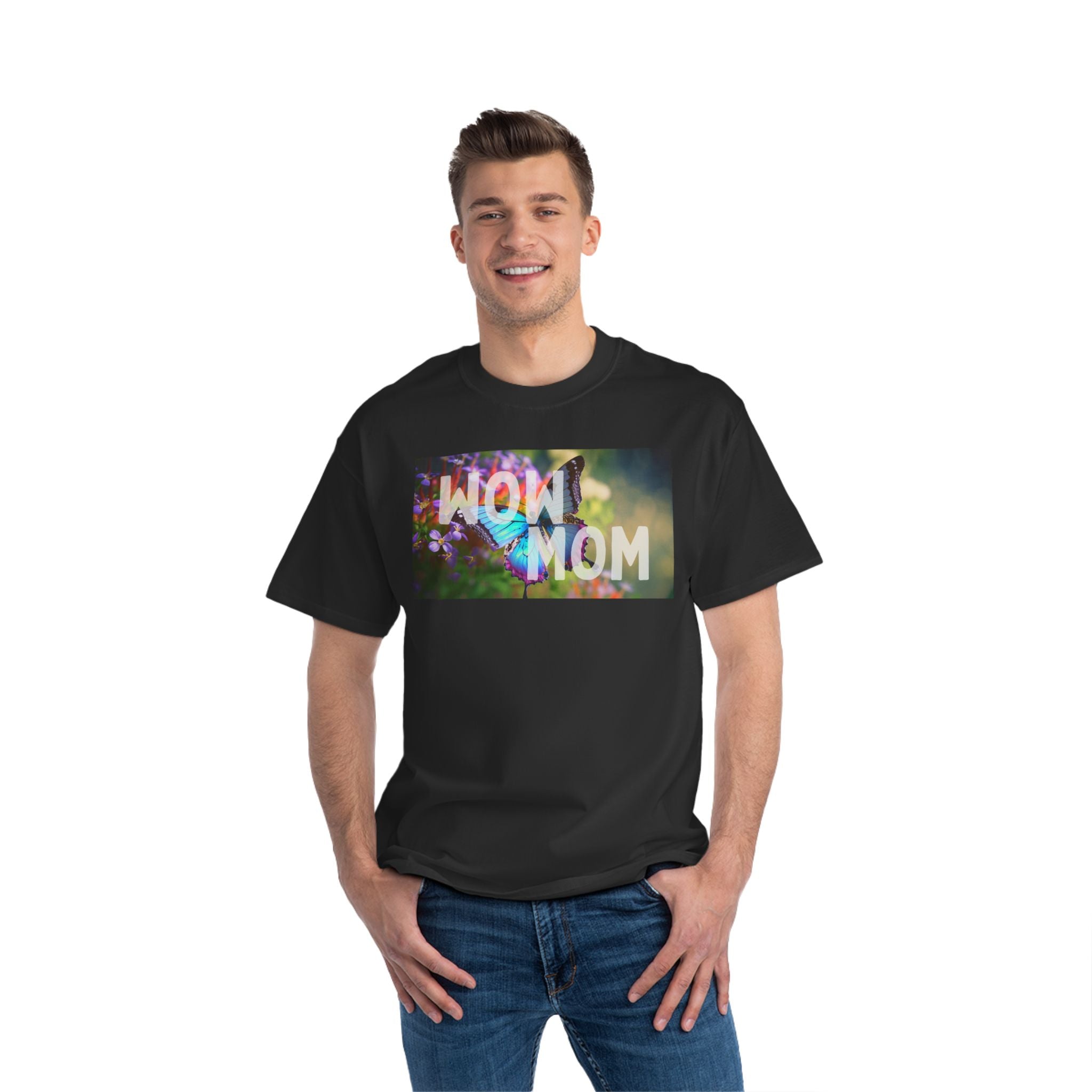 Wow Mom Butterfly T-Shirt