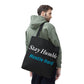 Stay Humble Hustle Hard Motivational Tote Bag