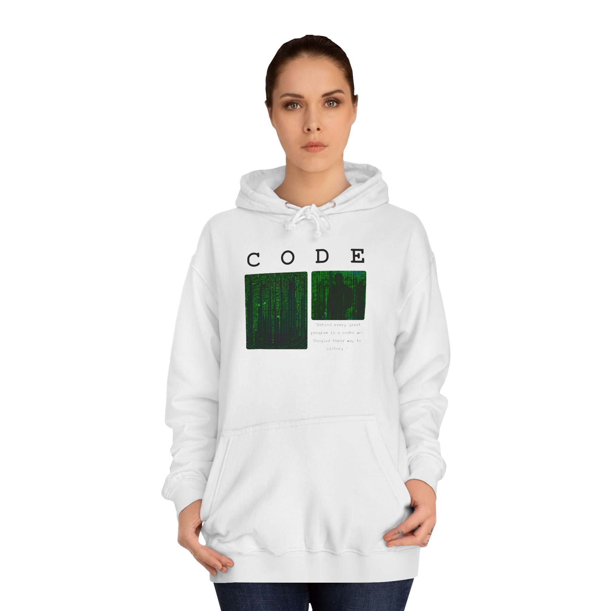 Matrix Code Hoodie - Developer