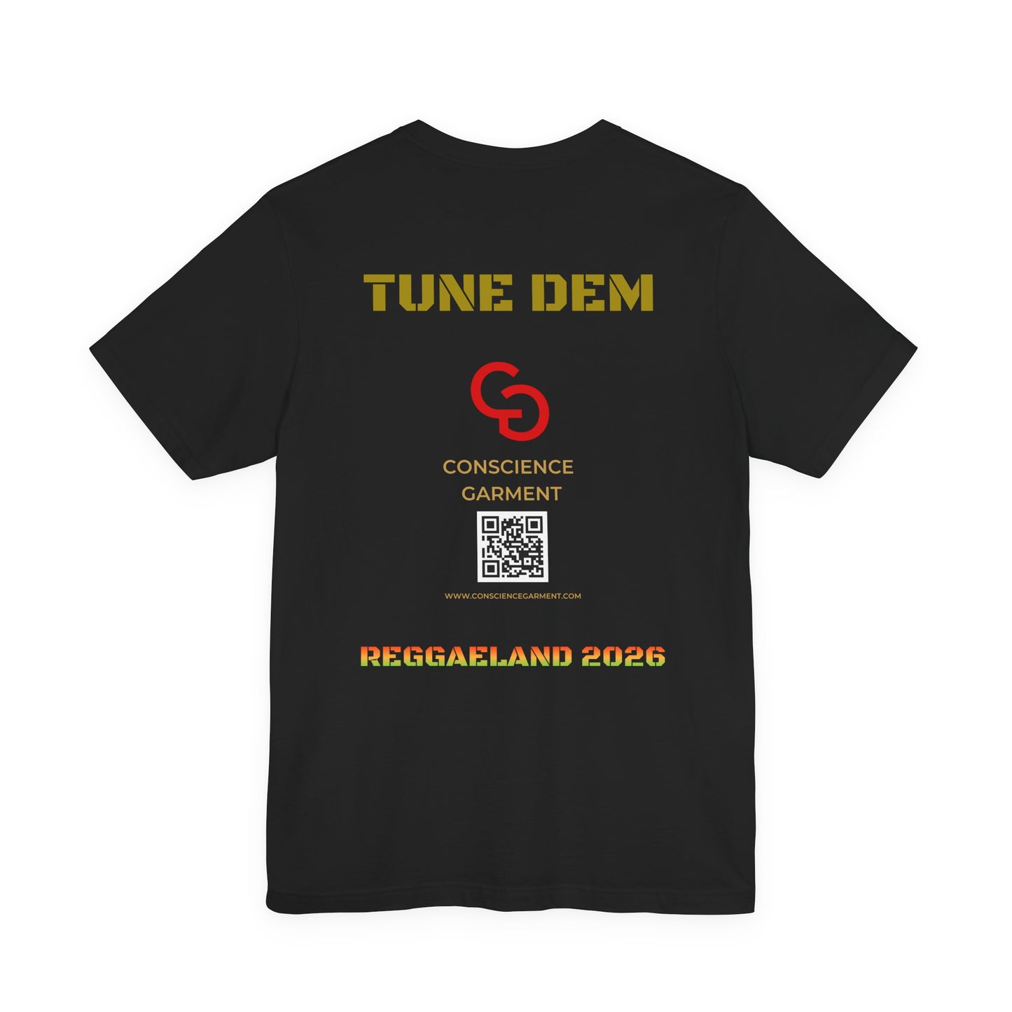 One Love Reggae T-shirt Short Sleeve