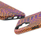 Purple-Gold Snake Skin Magnetic Impact Case