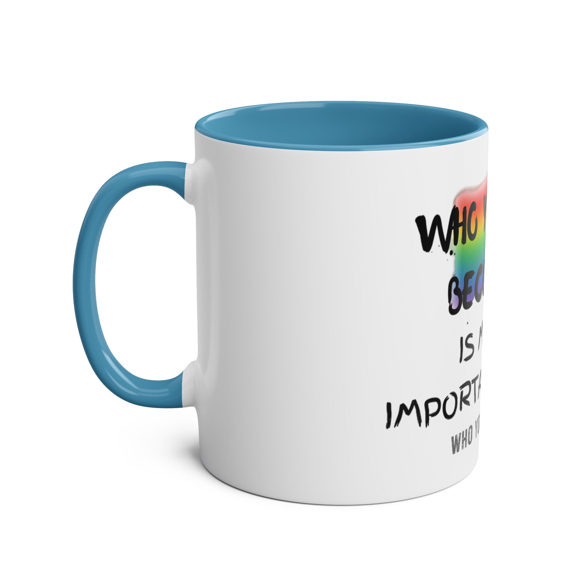 LGBT Two-Tone Coffee Mug, Gift, 7 Colors