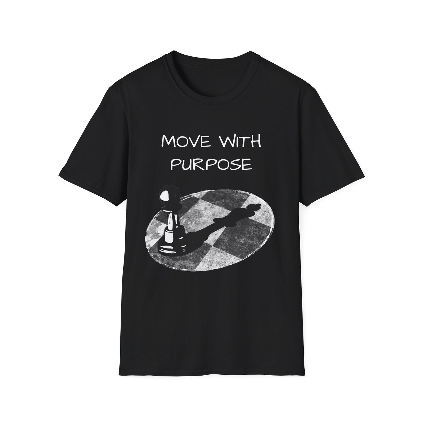 Chess Pawn 'Move With Purpose' T-Shirt
