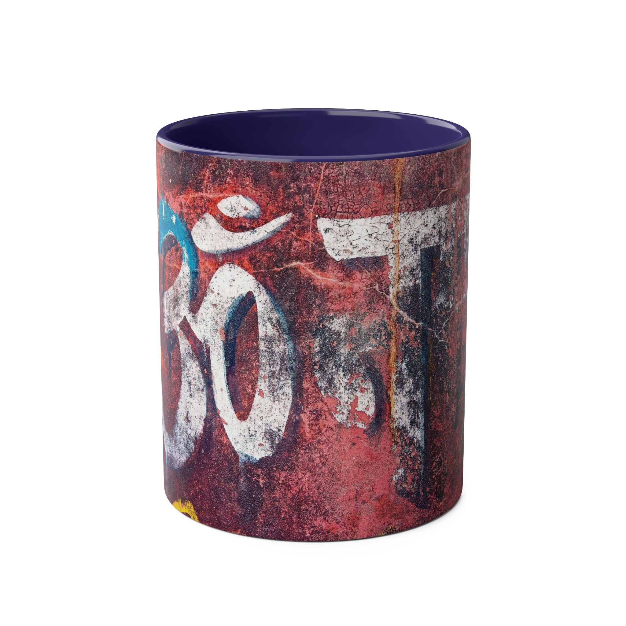 Om, Shiva, Retro, Two-Tone Coffee, Tea Mug, Birthday Gifts, Spritual, Meditation, Zen, Calm,