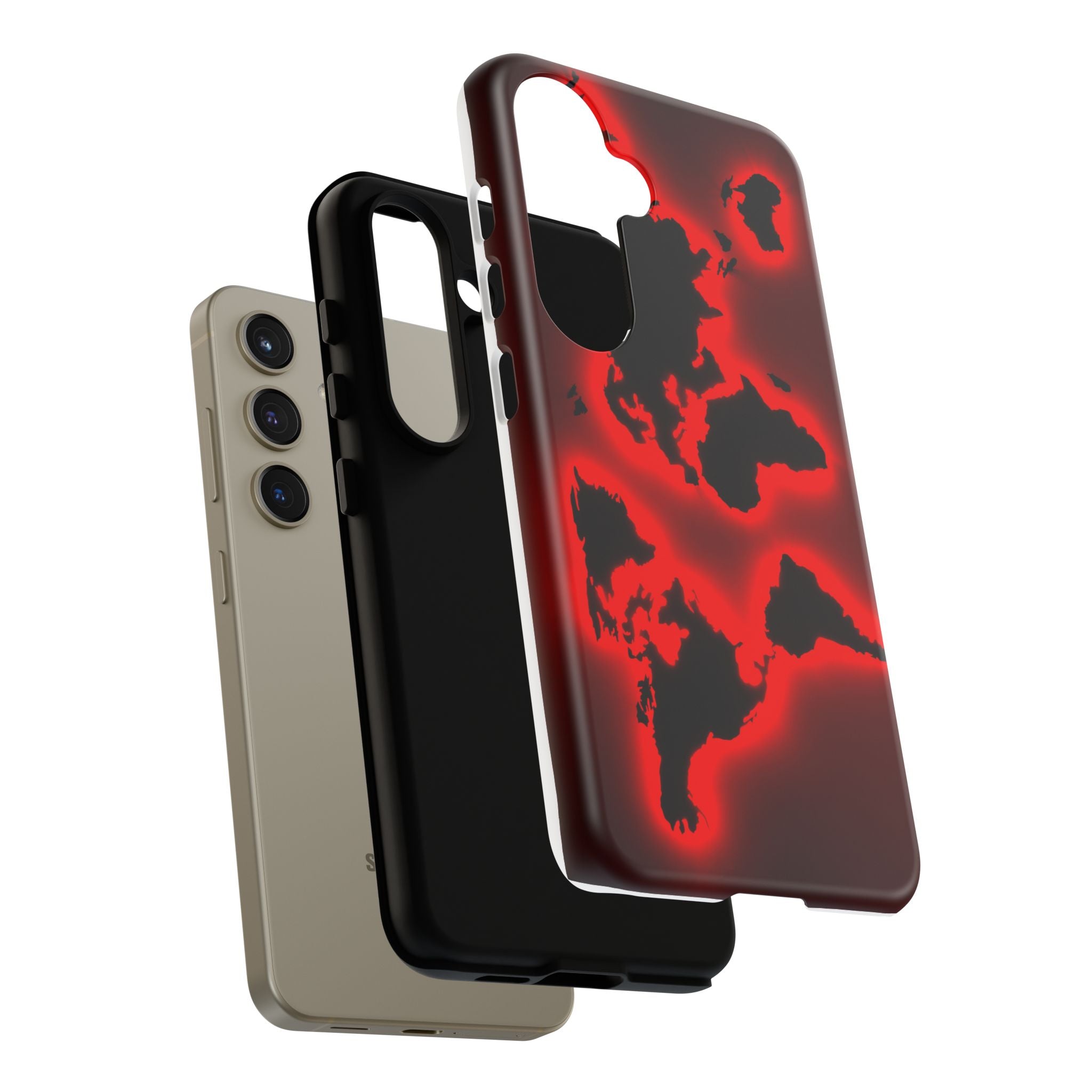 Tough Phone Cases, The World in your hands,