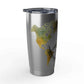 Travel Map 20oz Tumbler — 'Vagabond' World Peace Insulated Travel Mug