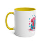 Love and Hearts Two-Tone Mug, 11oz - Conscience Garment