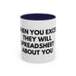 Funny Office Coffee Mug — “When You Excel They Will Spreadsheet About You” Accent Mug