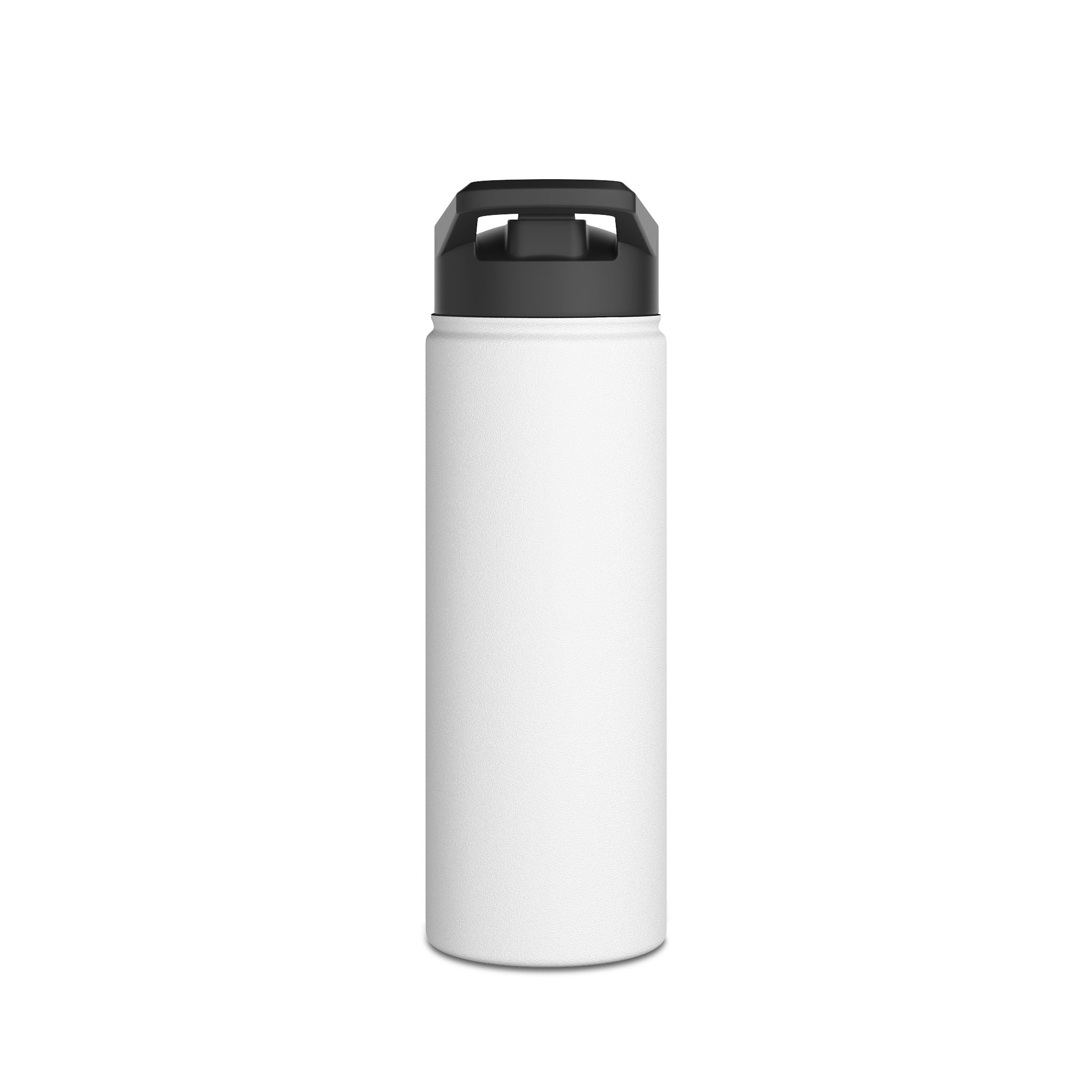 Stay Hydrated Stay Happy Stainless Steel Water Bottle — Cute Earth & Water Drop Design