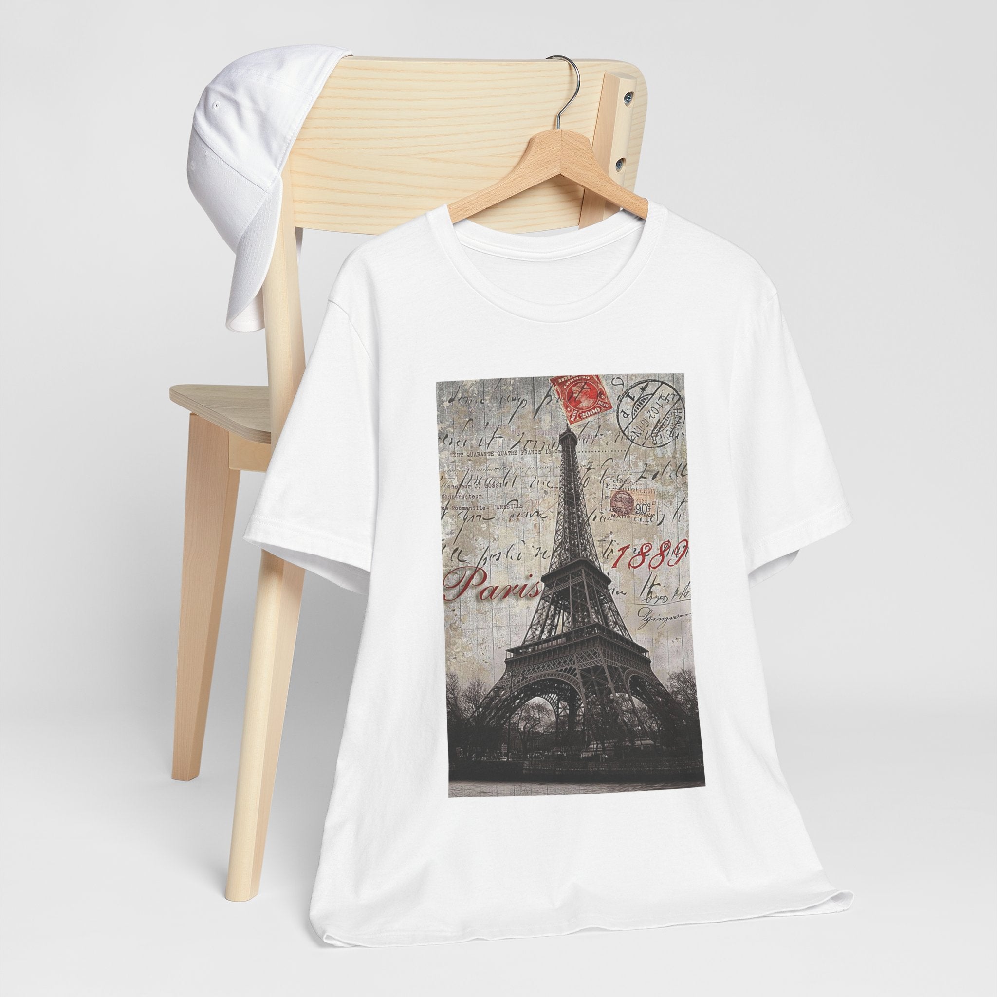 Eiffel Tower Stamp T-Shirt