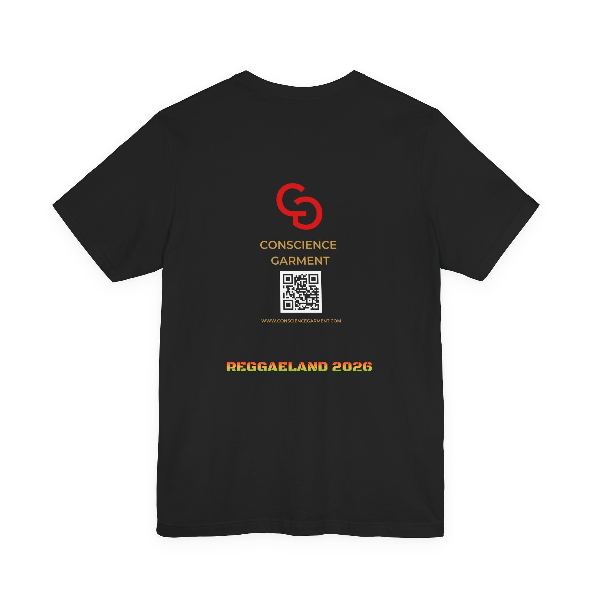 One Love Reggae T-Shirt Move With Purpose Inspirational Graphic T-Shirt