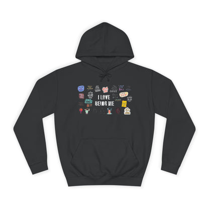 Motivationl Hoodie, Unisex, Self Affirmations, Comfort, Gift, Warm, Cozy