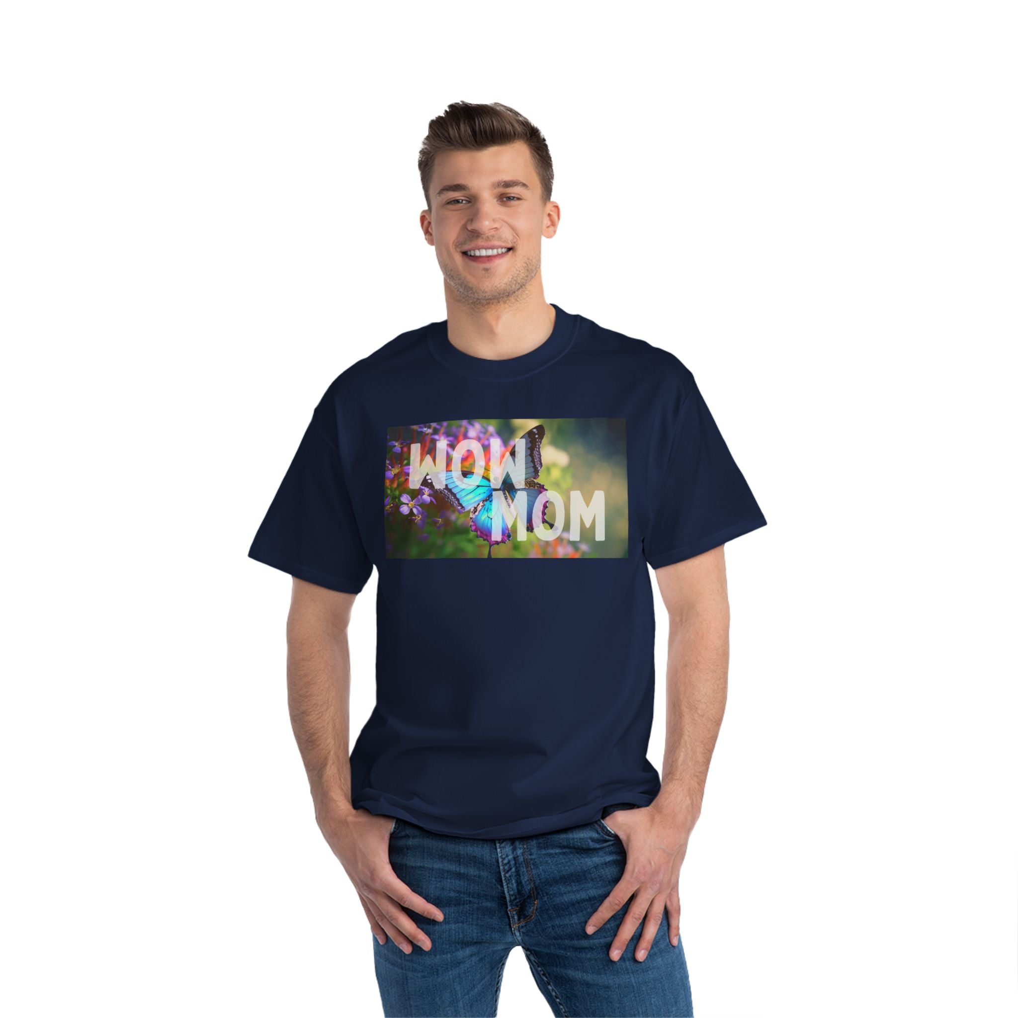 Wow Mom Butterfly T-Shirt