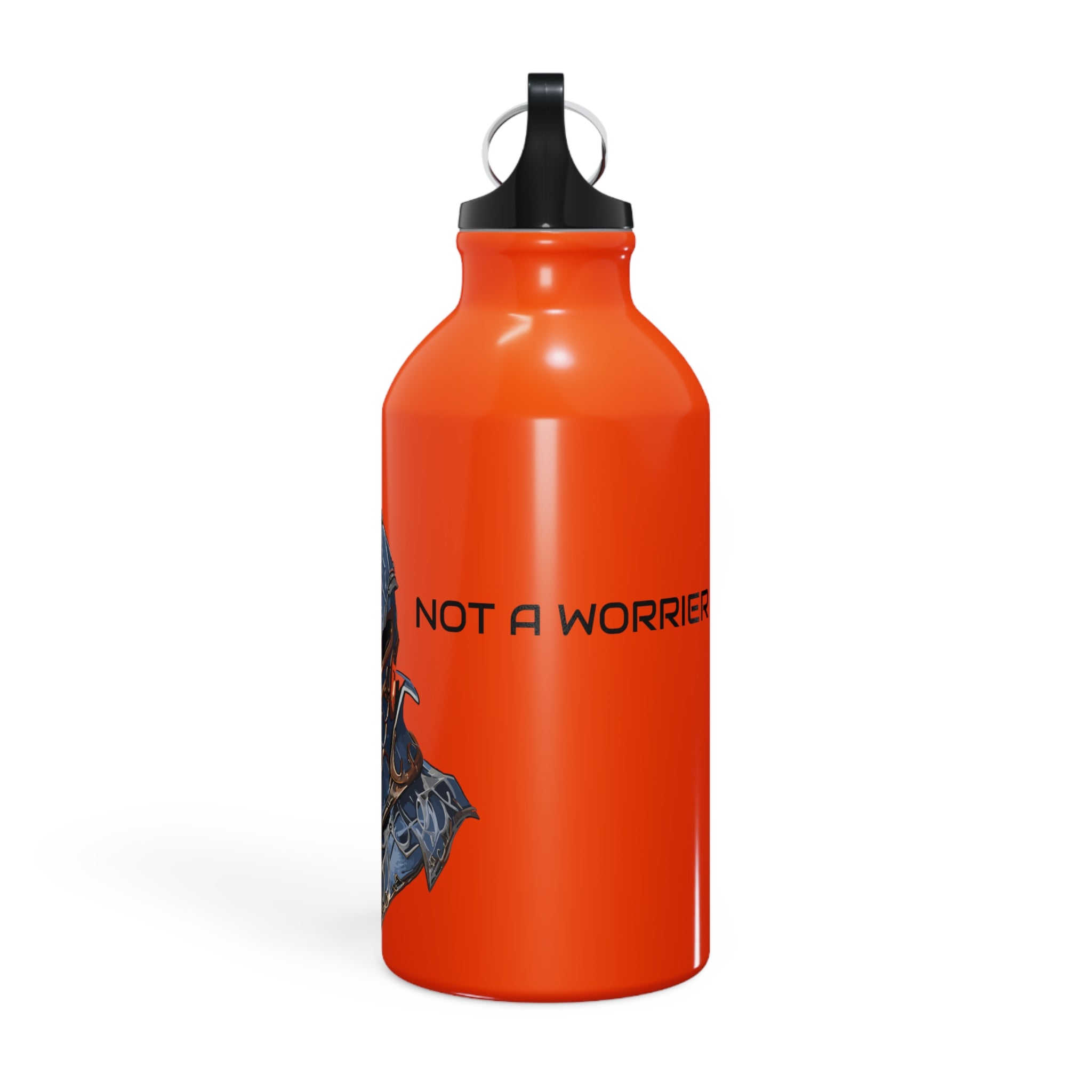 Be a Warrior not a Worrier, Oregon Sport Bottle, Gift, Inspirationa;, Motivation, Aluminium