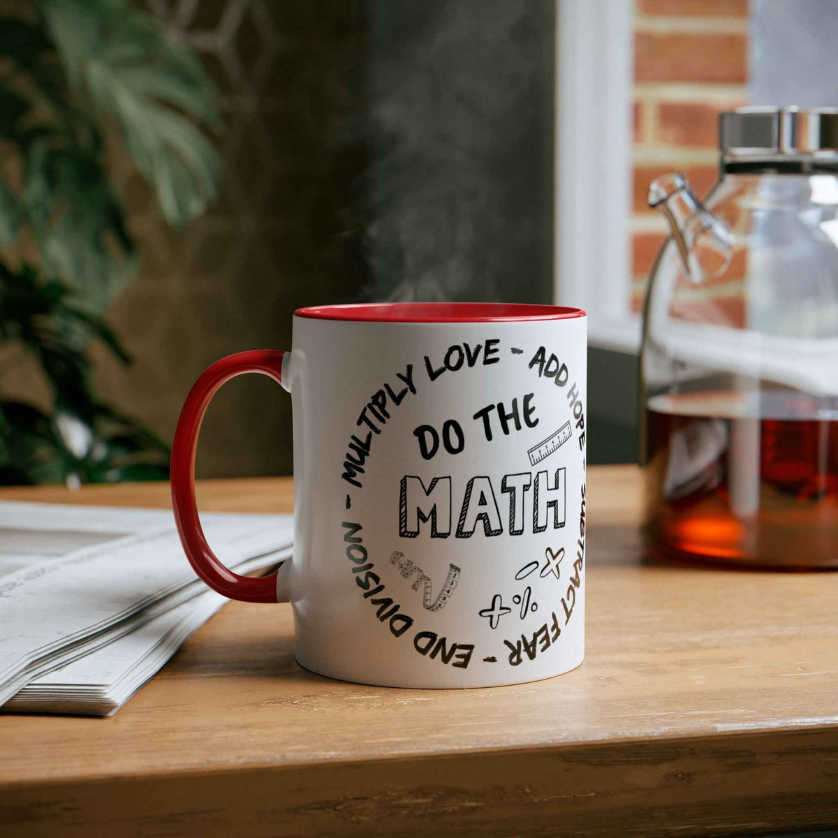 Do the Math Mug - Two-Tone, 11oz