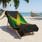 Jamaica Flag Beach Towel Vintage Distressed Jamaican Flag Towels