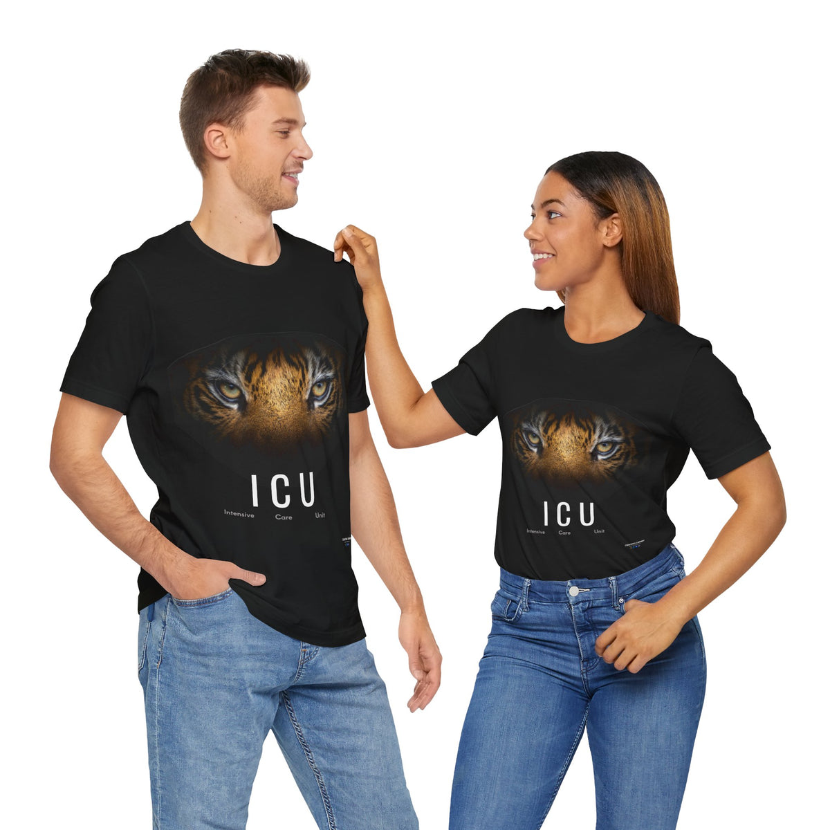 I See You, ICU, Tiger T-Shirt, Double meaning, make it want you want - Conscience Garment
