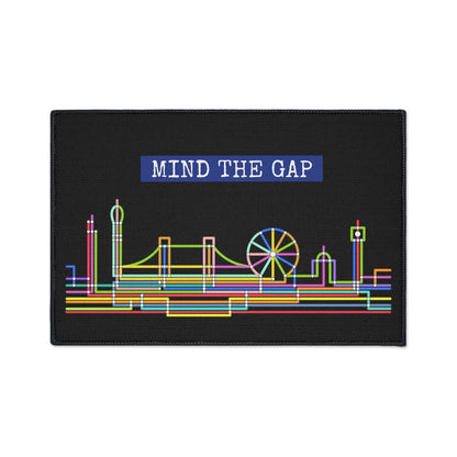 Colorful Mind the Gap Floor Mat - Conscience Garment