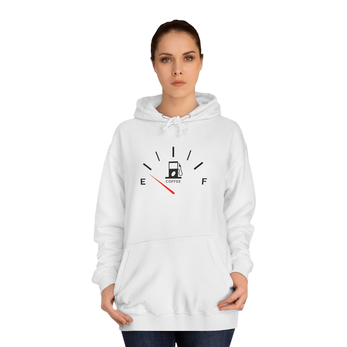 Coffee Fuel Gauge Hoodie - Conscience Garment