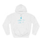 Unisex College Hoodie with Krishna Design - Perfect for Festivals and Everyday Wear - Conscience Garment