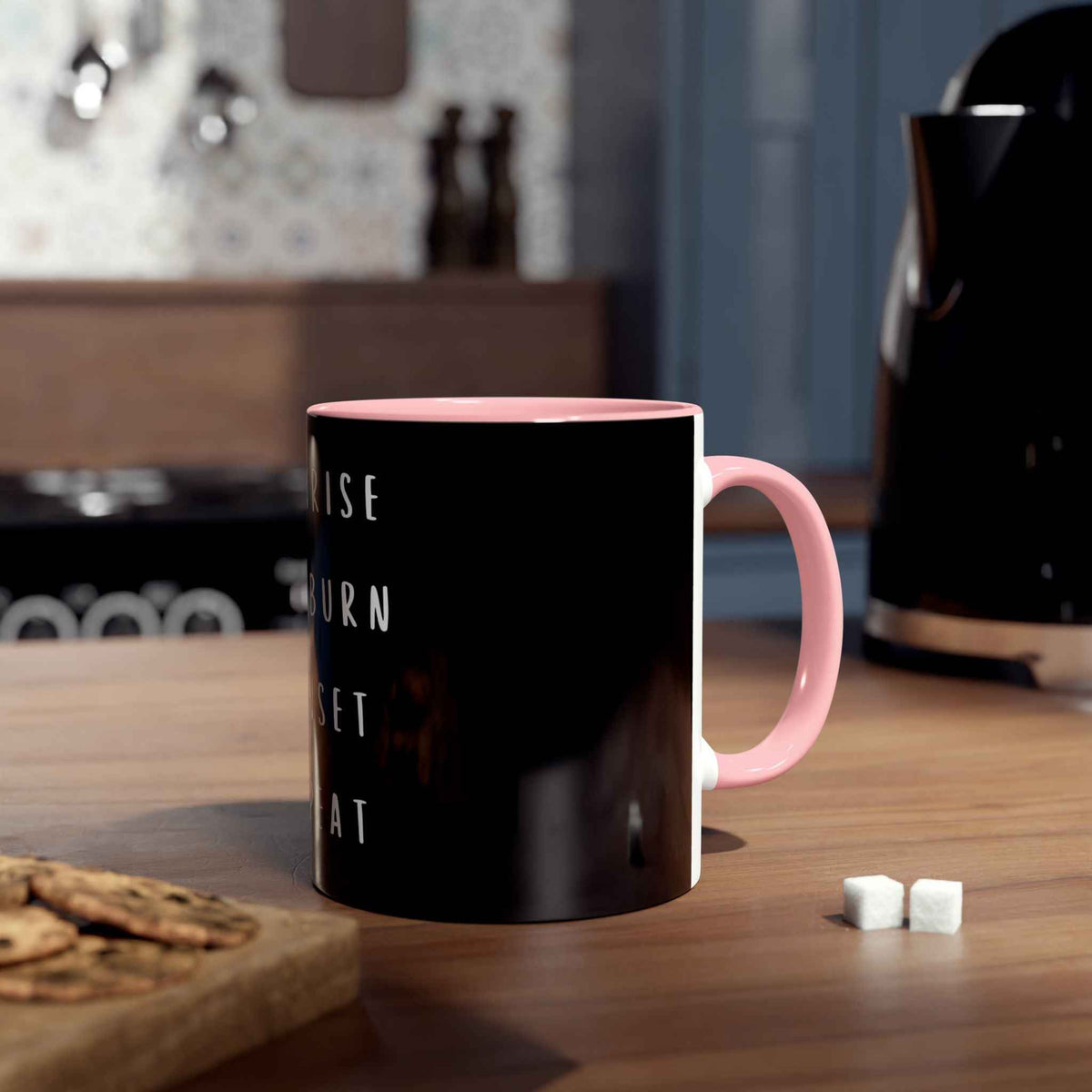 Holiday Coffee Mug - Sunrise Sunburn Sunset Repeat  - 11oz