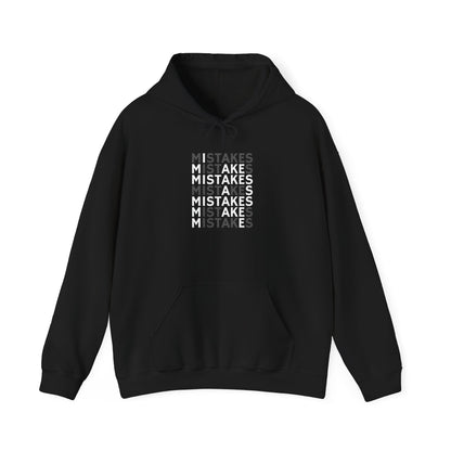 Mistakes Typography Hoodie – Inspirational Graphic Pullover